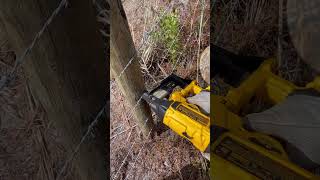 Download lagu Dewalt cordless fence stapler in fast mode for the nay sayers #dewalt #fencing #tools mp3