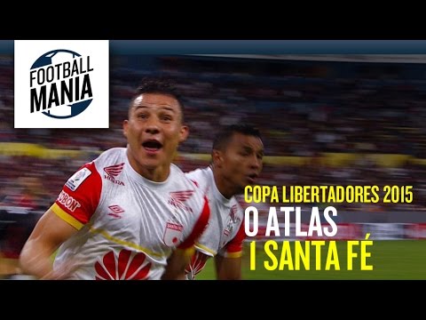 Atlas 0x1 Santa Fe - Copa Libertadores 2015 - Group Stage