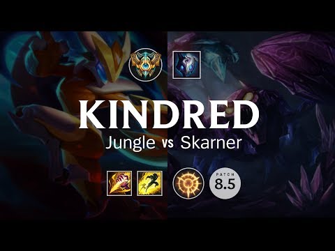 Kindred Jungle vs Skarner - BR Challenger Patch 8.5