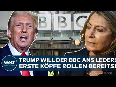 USA: Manipulative Berichterstattung! – Trump will der BBC mit Milliarden-Klage ans Leder!