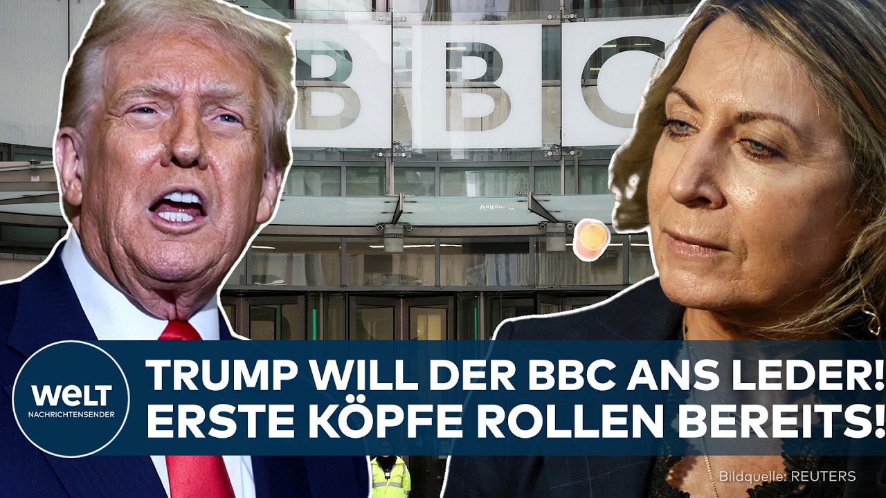 USA: Manipulative Berichterstattung! – Trump will der BBC mit Milliarden-Klage ans Leder!