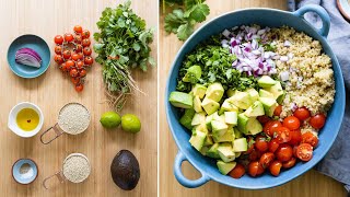 Easy Quinoa Salad | Make dinner time a breeze!