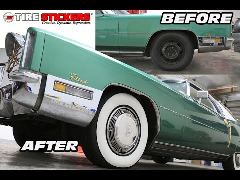 How To Whitewall Any Tire! D.I.Y. Tire Whitewall Kit