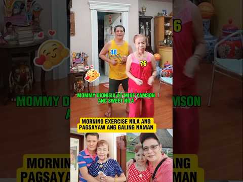 MOMMY DIONISIA SUMAYAW KASAMA ANG KANYANG BOYFRIEND NA SI MIKE YAMSON #shorts