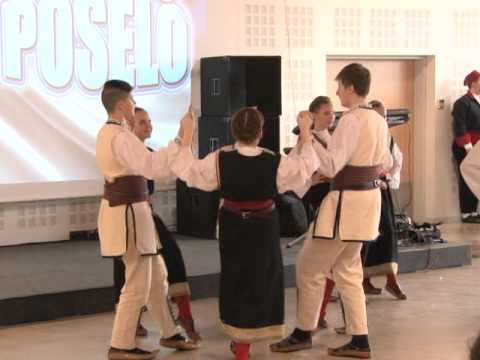 KUD Mladost Pariz - Vranjsko polje - Dugino poselo Pariz 2016 - (Tv Duga Plus)