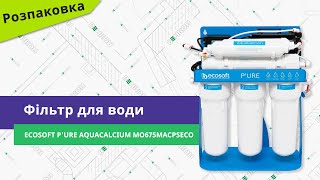 Ecosoft P'URE AquaCalcium (MO675MACPSECO) - відео 1