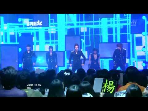 (HD) 100705 [PERF] MBLAQ - Y @ TVN Music Show Newton