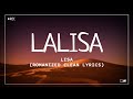 LISA - LALISA (Romanized Clean Lyrics)