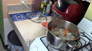 Cream Of Chicken And Sweet Potato Soup. Also How To Puree Soups