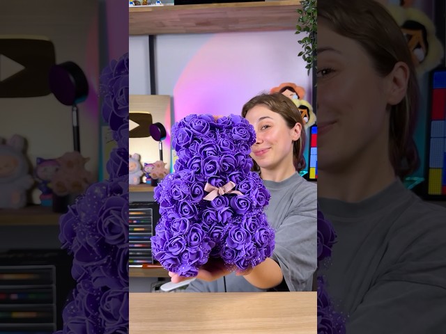 Vídeo relacionado con Aloskart Oso Rosa Preservada con Collar de Corazón, Oso con Rosa Caja de Regalo, Regalo San Valentin Mujer, Regalo para Novia,Navidad Mujer, Cumpleaños