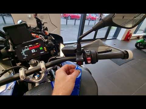 BMW R1250GS Adventure Rallye TE Intelligent Emergency Call Assist SOS Demonstration