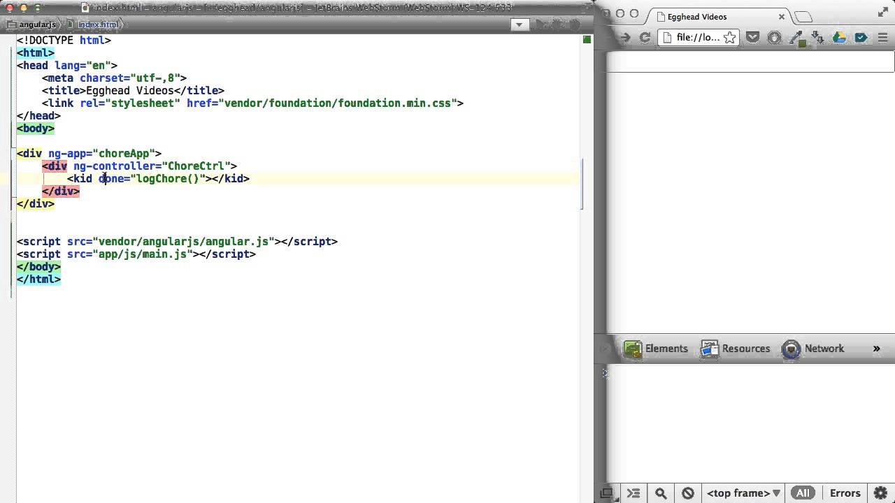 Egghead.io - AngularJS - Understanding Isolate Scope