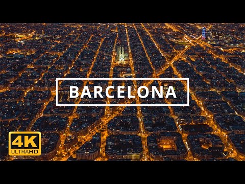 Barcelona, Spain 🇪🇸 | 4K Drone Footage (With Subtitles)