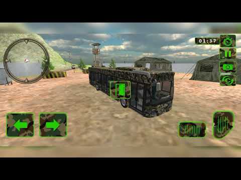 Army bus driver | US military coach  simulator 3D | bus games | bus samulator | MM GAMING