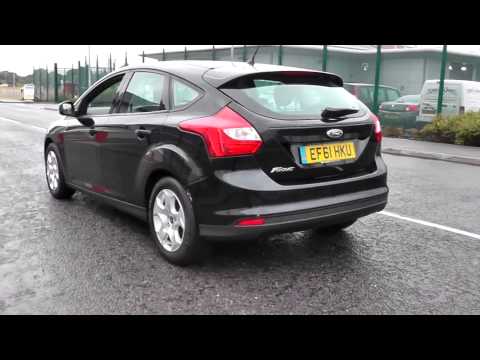 2012 Ford Focus  Edge 1.6l EF61HKU Panther Metallic Black at Toomeys Southend