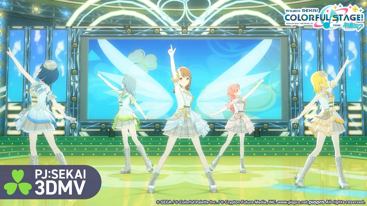 天使のクローバー / MORE MORE JUMP！ × 鏡音リン【3DMV】