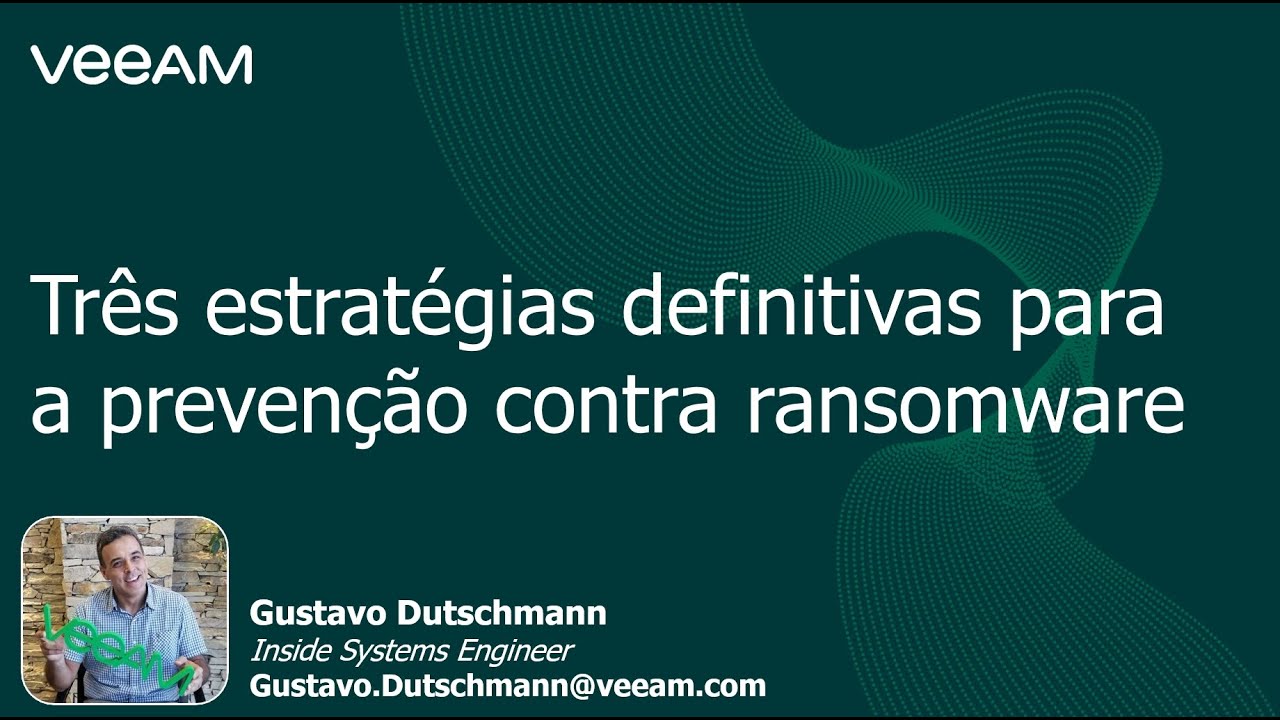 Três estratégias definitivas para a prevenção contra ransomware video