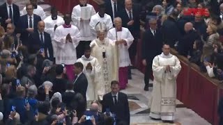 Papa Leone XIV: «È bello pensare all'anno che inizia come un cammino aperto da scoprire»