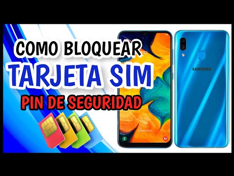 Bloquear Tarjeta Sim Pin de Seguridad