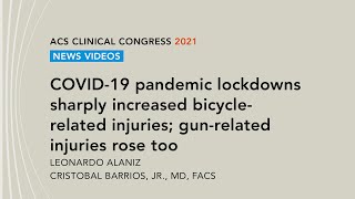 Newswise:Video Embedded covid-19-pandemic-lockdowns-sharply-increased-bicycle-related-injuries-gun-related-injuries-rose-too