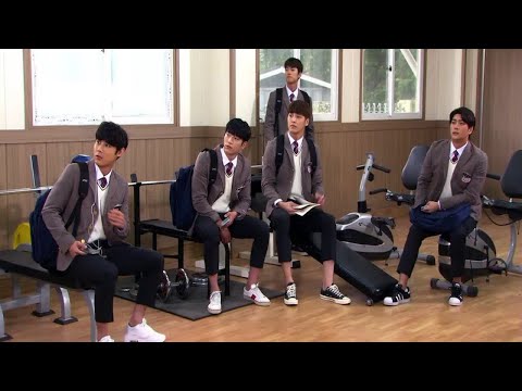 All 5 members of 5urprise surprise the cast members of 'Netflix's 'Busted'