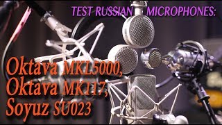 Video thumbnail for Test microphones: Oktava MKL5000, Oktava MK117, Soyuz SU023, Neuman TLM103 by Василий Богатырев