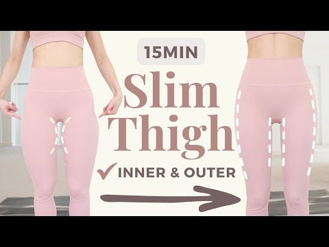 15min Intense Slim Thighs (both Inner & Outer Thigh) | No equipment at home workout