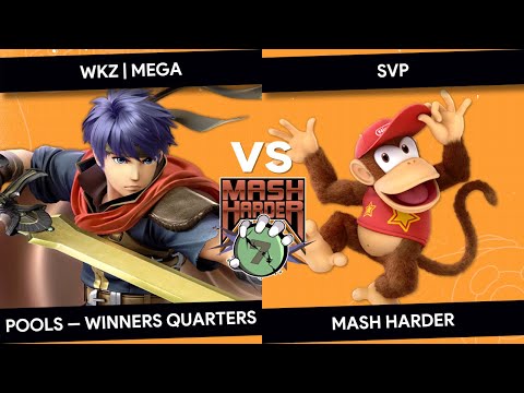 Mash Harder 7 - WKZ | Mega (Ike) vs SVP (Diddy Kong) - Pools Winners Quarters