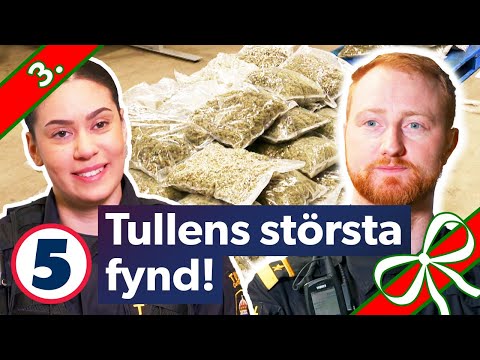 Tredje adventspresent! Tullens största fynd från Gränsbevakarna Sverige säsong 3 | Kanal 5 Sverige