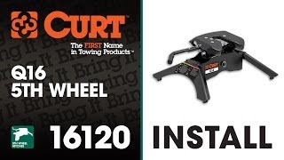 5th Wheel Hitch Install: CURT 16120 A16 5th Wheel Hitch