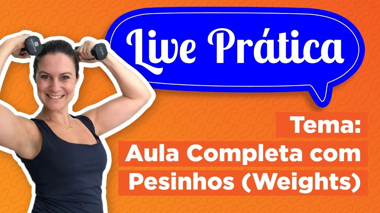 LIVE  - PILATES COM PESINHOS