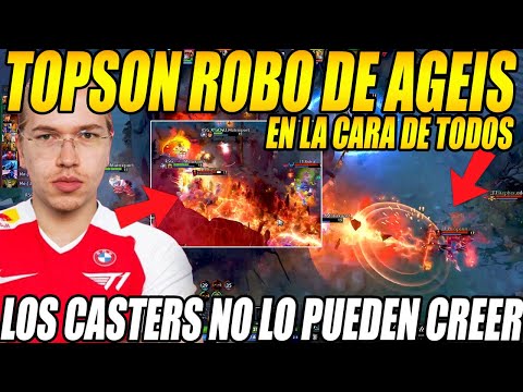 🇫🇮"TOPSON Y SU TREMENDO ROBO DE AGEIS VS 5 JUGADORES DE RSG" Southeast Asia Qualifier TI11🔥 DOTA 2