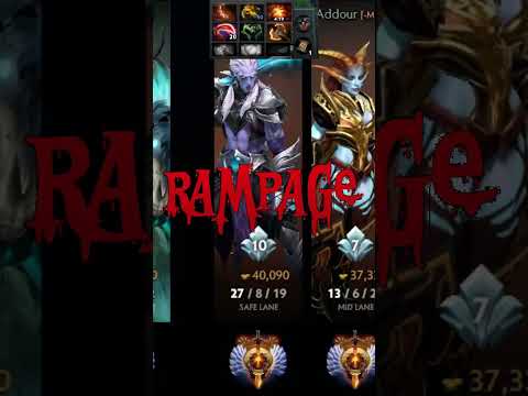 Phantom Assassin Classic Double Rampage #immortalrampage