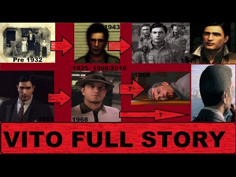 The Full Complete Story: Vito Scaletta (Mafia 2) (Mafia 3)  Episode 1