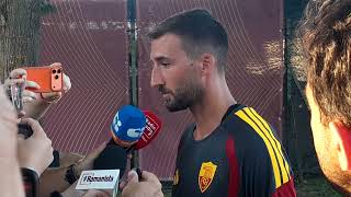 ROMA-TRASTEVERE Cristante mixed-zone 23 luglio 2026