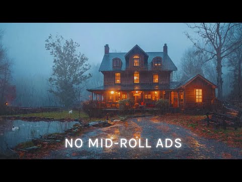 Pouring Rain at a Farmhouse 🐔 Cozy Rain Sounds for Sleeping