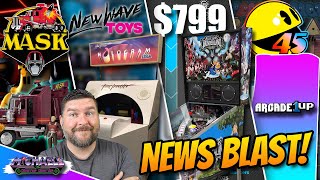 New Wave Toys Time Traveller, Arcade1Up Pac-Man 45th, Alice Goes To Wonderland & M.A.S.K. Returns!