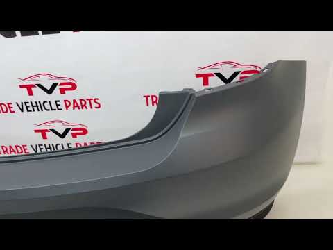 Fits VW Polo Gti 2014-2017 Rear Bumper Complete Primed With Brackets & Reflectors For Twin Exhaust New video