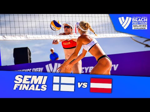 Parkkinen/Sinisalo vs.  Schützenhöfer/Plesiutschnig - Semi Final Highlights the Maldives 2022