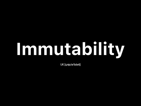 How to Pronounce Immutability: 🇺🇸 American English vs. 🇬🇧 British English