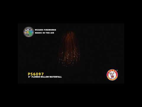 SB150WT07 - 6 INCH SHELL - WIZARD FIREWORKS - PS6097