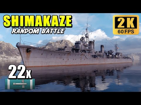 Shimakaze - Dangerous assassin with 8km F3 torpedoes