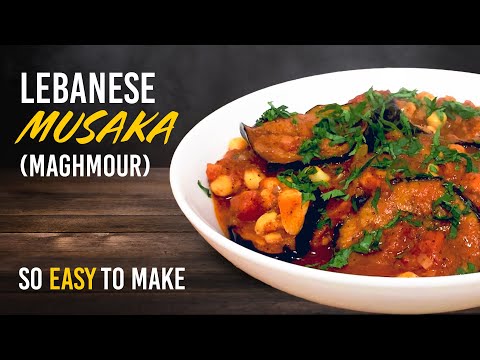 Best Lebanese Moussaka Recipe | Vegan & Easy to Make