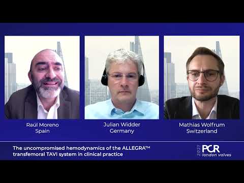 The uncompromised hemodynamics of the ALLEGRA™ transfemoral TAVI system - PCR London Valves 2021