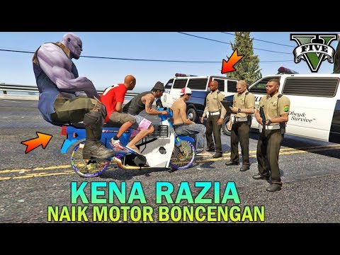 PREMAN TERKUAT DIRAZIA POLISI - GTA 5 YOUTUBER KOCAK PARODY