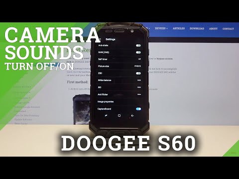 How to Disable Camera Sounds in Doogee S60 – Mute Camera Sounds Effects