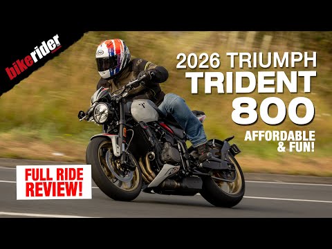 Exclusive Review: 2026 Triumph Trident 800 | First Ride & Verdict