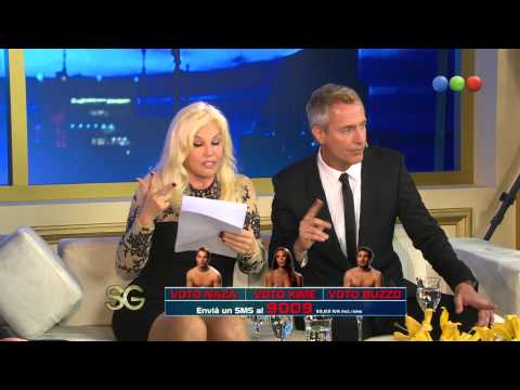 Los finalistas de Celebrity Splash en el living - Susana Giménez