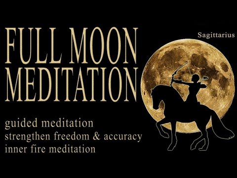 FULL MOON 2022 June Meditation guided Sagittarius super full moon