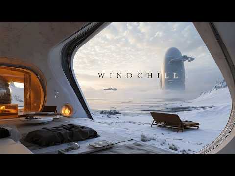 Windchill: Mellow SciFi Ambient Music ❄️🎧 for Weathering the Winter Storms (Relaxing White Noise)